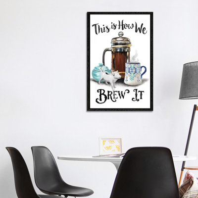 This Is How We Brew It by Heather Perry - Print on Canvas