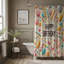 Birthday Confetti - Rideau de douche standard 1 pièce-915706613