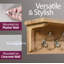 Hatcher Solid Wood Wall 6 - Hook Wall Mounted Coat Rack