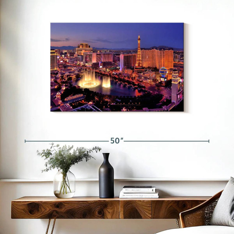 Sirci Las Vegas Night Glow, H 24 po x l 36 po