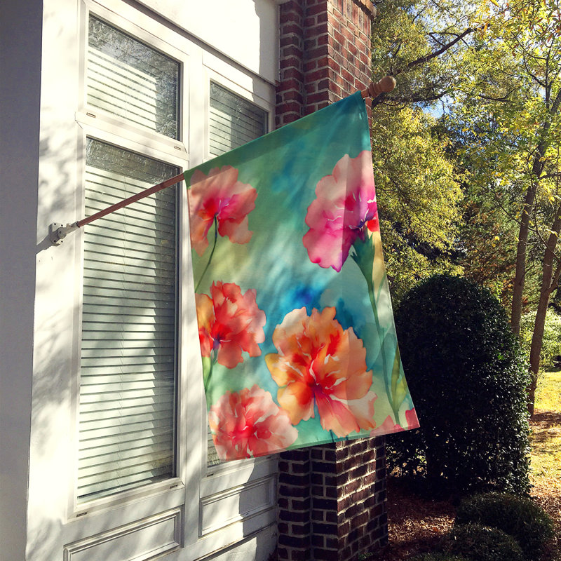 Double Sided 40 in. H x 28 in. W Polyester House Flag