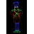Animated Large Drumming Soldier Holiday Lighted Display
