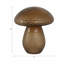 Grand champignon en verre 14 po Malonie