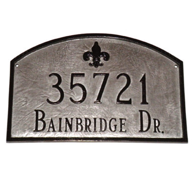 Fleur De Lis Arch Lawn Insert