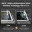 RGB Backlit & LED Frontlit Bathroom Vanity Mirror with Memory Function, 3 Color Temperatures, Dimmable Light & Anti-fog Tempered Glass & ETL-614374631-631544637