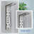 43.7'' Shower Panel with Fixed Shower Head-88969131