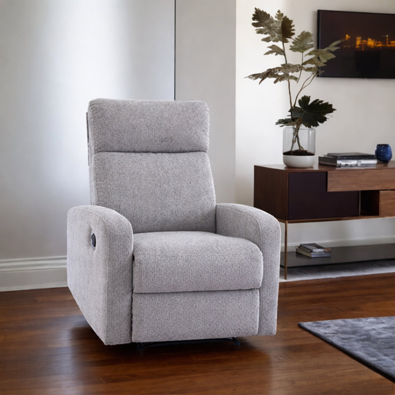 Fauteuil inclinable manuel rembourré Jenny