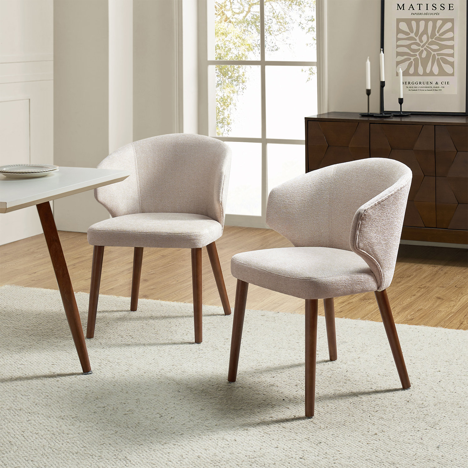 Kanalu Dining Chair, Linen