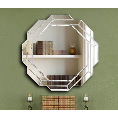 Glass Round Wall Mirror