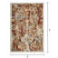 Tapis orange en polypropylène tissé à la main Raashi-831936165