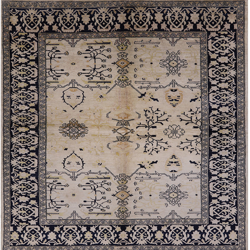 Hamblin Oriental Indoor Rug, Square 4'