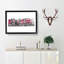 Wintertime in Amsterdam Netherlands - Picture Frame Painting Print on MDF-56739189-56739188