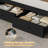 Upholstered LED Bed Frame with Drawer-299003171-299003196
