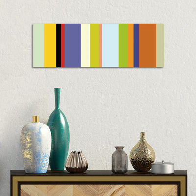 For The Love Of Color by ICanvas - Wrapped Canvas Panoramic Painting
