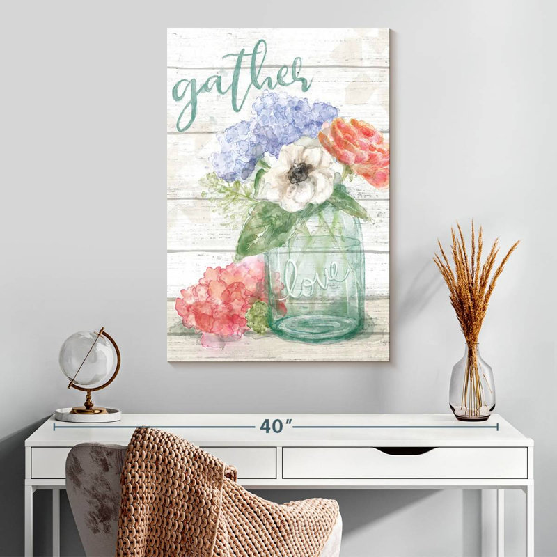 Harnek Pastel Flower Market I, H 30 po x l 20 po