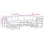 273 cm W Patio Sofa with Cushions-905600514-905600525