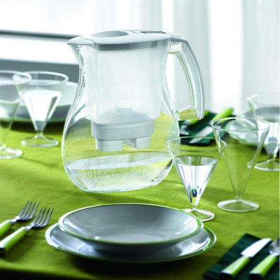 Laica-Tabletop 2.7L Water Capacity Filter Jug & One Filter Cartridge