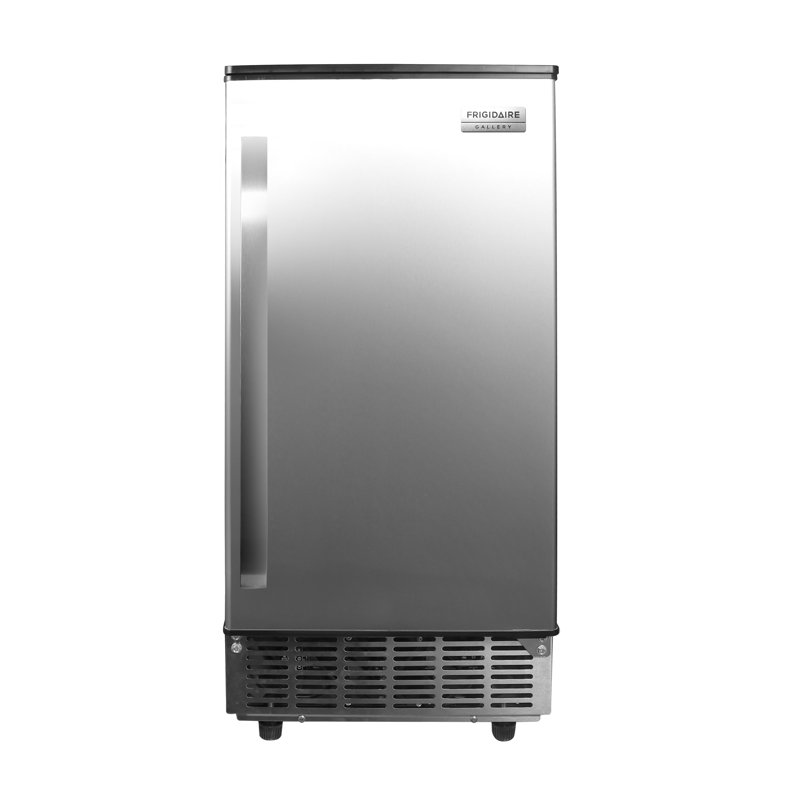 Frigidaire Gallery, 80 lb Machine à glaçons intégrée, glace en forme de Bulley, acier inoxydable