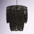 2-Tier Draped Wood Bead Chandelier-1179555381