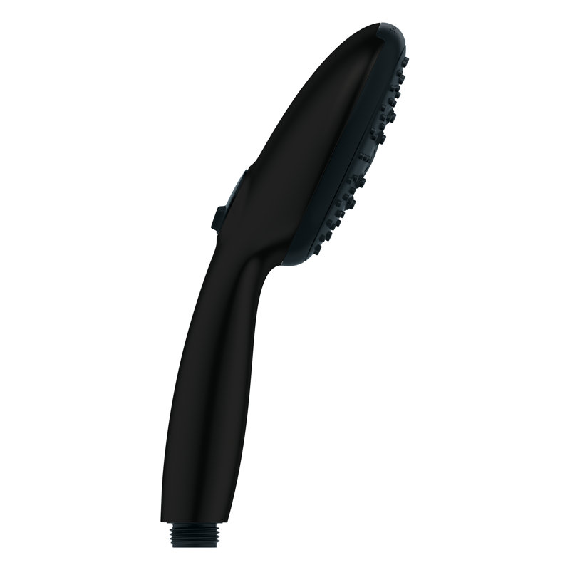 Tempesta 110 Round 3-Spray Hand Shower, Matte Black, 1.5 GPM