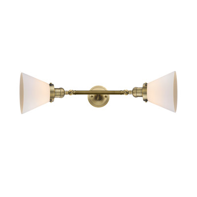 Cone 2 Light Bath Vanity Light