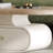 Simple design sense solid wood coffee table