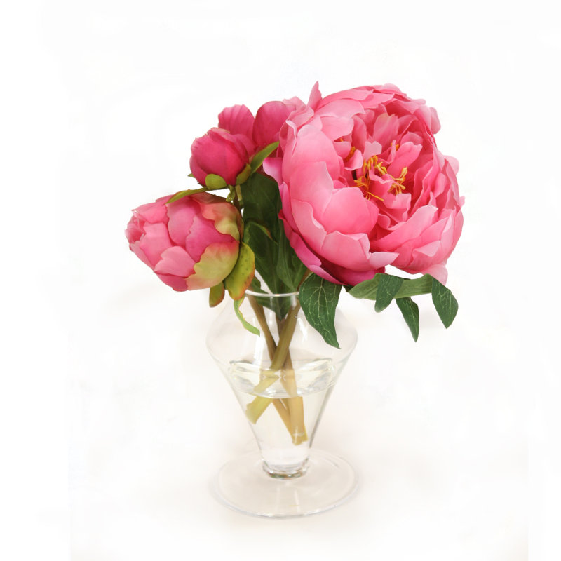 Centre de beauté pivoine dans un vase