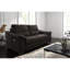 Edeltrudis Genuine Leather 2 Seater Reclining Sofa-760057498-695543172