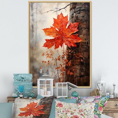 " Maples Mark Autumn Red "