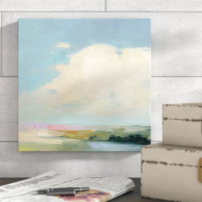 " Colorful Horizon II " by Julia Purinton Painting Print