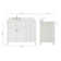 42.25'' Single Bathroom Vanity with Carrara Quartz Top