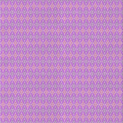 Tapis de zone rose à motif