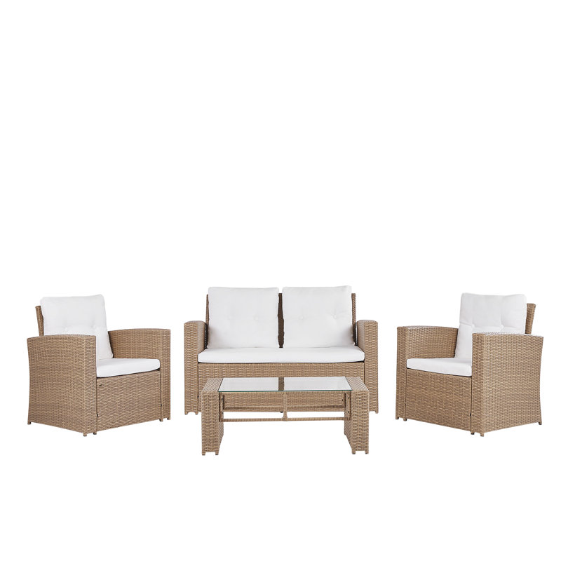 Wyton 4 Seater Rattan Sofa Set