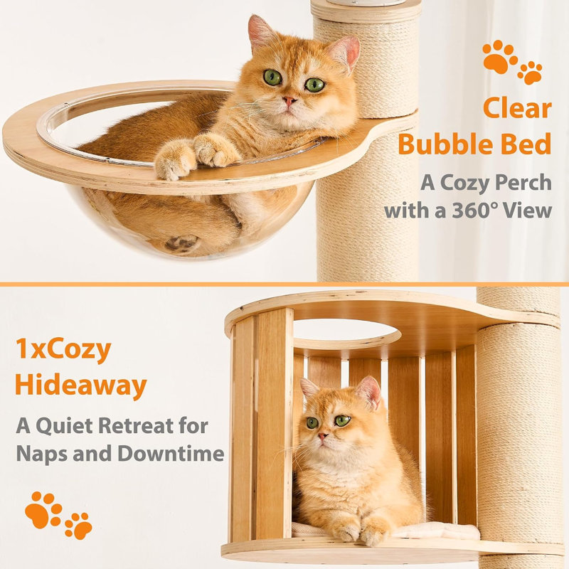 118.8 " H Cat Tree