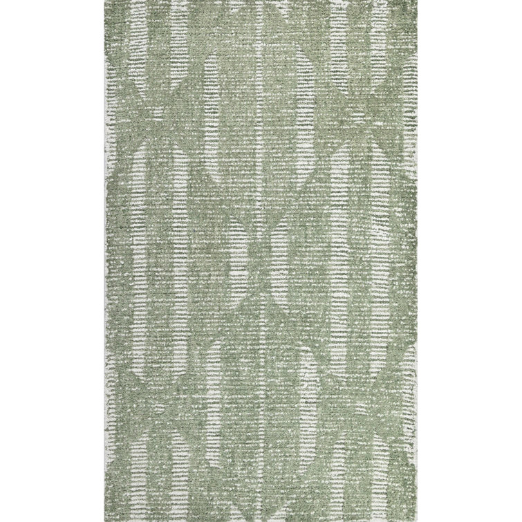 Hazen Hand Tufted Wool Geometric Indoor Rug