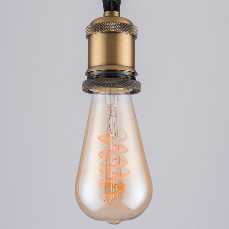 4W E27 Dimmable LED Vintage Edison GLS Light Bulb Amber