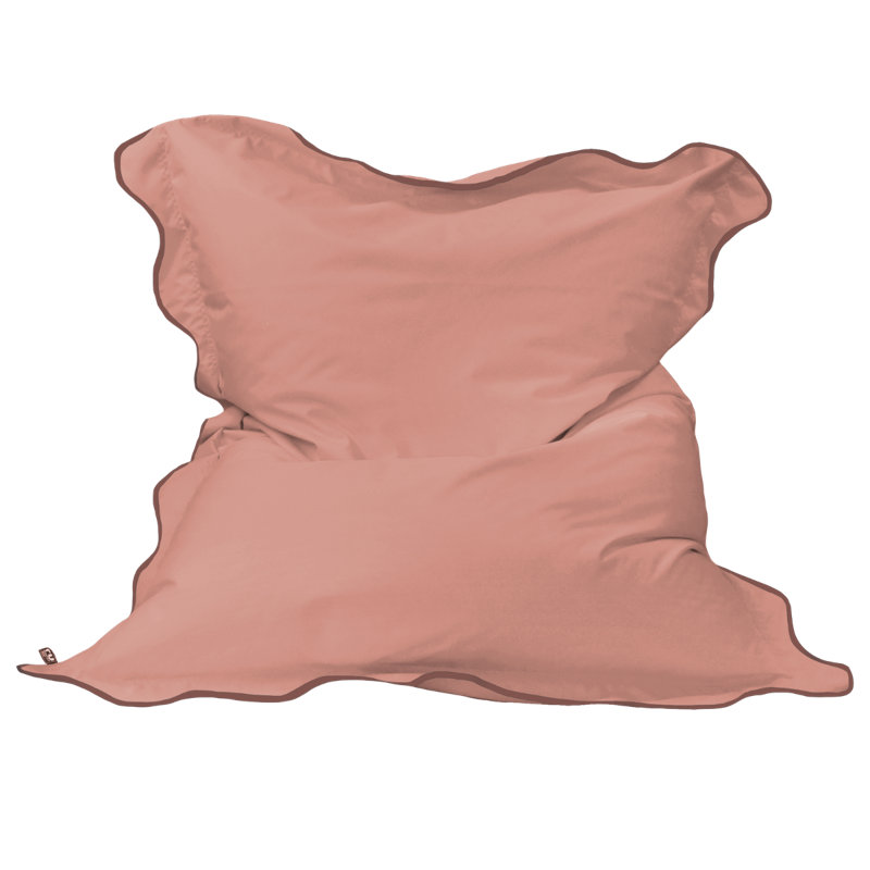 1-6 Polyester Outdoor Friendly Refillable Bean Bag Chair, Pink, 135cmH x 110cmW x 50cmD