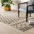 Clem Southwestern Handmade Tufted Wool Ivory/Brown Area Rug-822869384