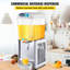 Distributeur de boissons simple VEVOR pour boissons froides, 4,8 gallons, puissance 200 W