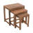 Preesall 24'' tall Solid Wood Nesting Tables
