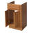 18" x 16" Golden Oak Raised Panel Vanity Base Cabinet
