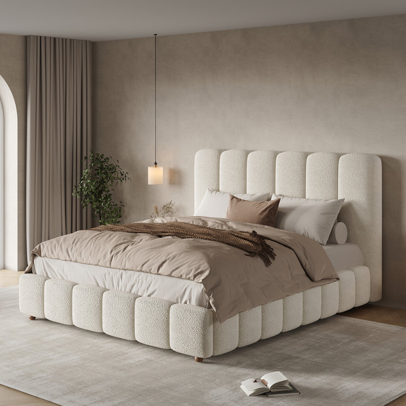 Metal Ottoman Storage Bed, Double (4'6)