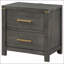 Table de chevet 2 tiroirs moderne avec port USB