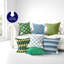 Housse de coussin d'intérieur Crystal Tribal Square.-762149826