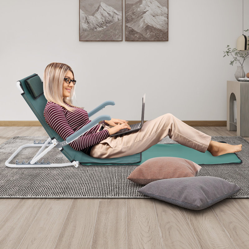 Dossier réglable ajustable pliable, Filet vert