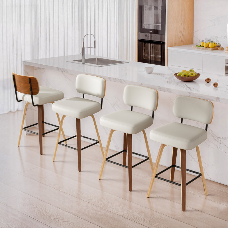Counter Stool, Beige, 2
