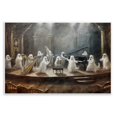" Ghost Orchestra in Concert " Graphic Art Print