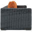 Repose-pieds d'extérieur rectangulaire Sunbrella Modway Summon-31483498