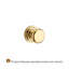 Round Single Dummy Door Knob with Traditional Round Rose-22034718