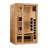 Dynamic Saunas Gracia 1-2 Person Full Spectrum Near Zero Emf FAR IR Sauna in Canadian Hemlock